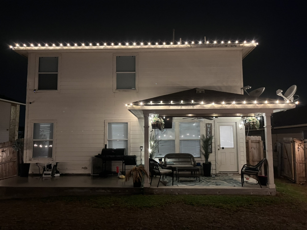 Permanent Outdoor Lighting Olmos Park TX installation 1